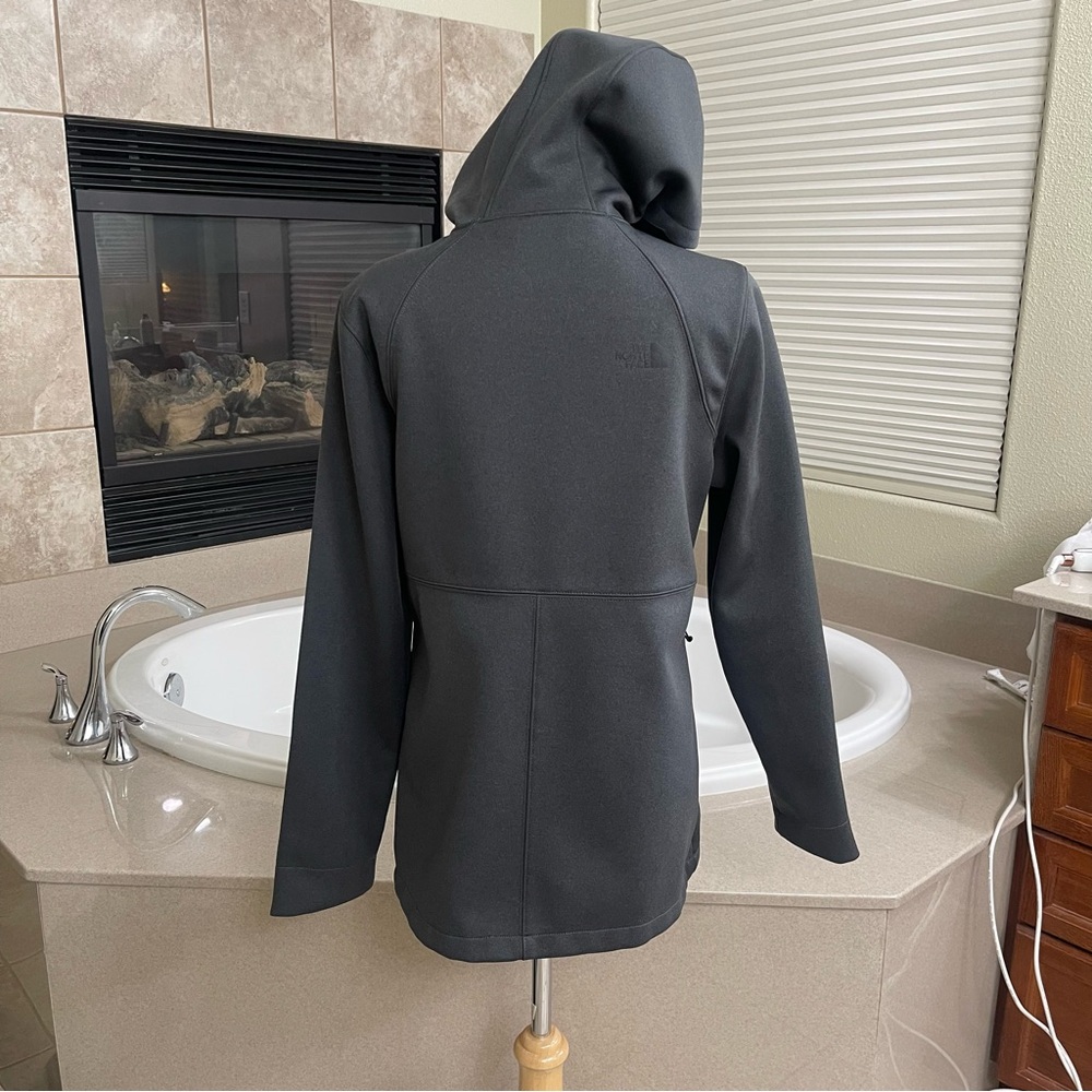 Women’s North Face Apex Risor Jacket- Color Heather Gray  Size S‎ EUC Winter - Picture 13 of 15